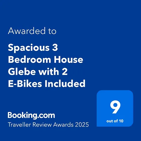 Spacious 3 Bedroom House Glebe With 2 E-Bikes Included Sydney Exterior photo